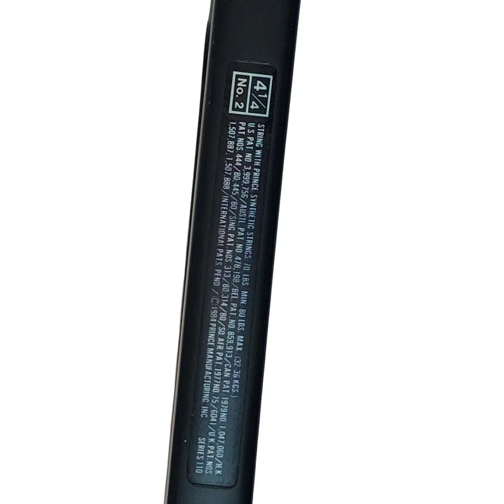 Prince Tournament Graphite Series 110‎ Tennis Racquet 4 1/4 No 2 Grip with Cover